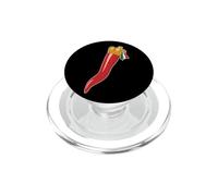 Divertente portafortuna italiano Cornicello in corno italiano PopSockets PopGrip per MagSafe