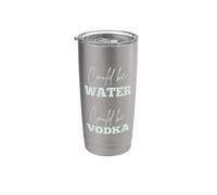 Divertente potrebbe essere l'acqua potrebbe essere vodka bere donne uomini Bicchiere termico in acciaio inox doppia parete