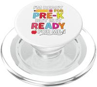 Divertente pre-K Back To School I'm Ready for Pre K First Day Fun PopSockets PopGrip per MagSafe