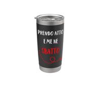 divertente prendo e me ne sbatto Bicchiere termico in acciaio inox doppia parete