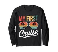 Divertente prima crociera citazione Cruising Design Maglia a Manica