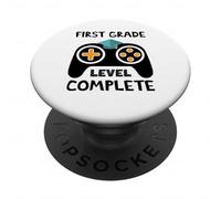 Divertente primo livello completo ultimo giorno di scuola PopSockets PopGrip Adesivo