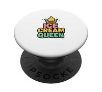 Divertente, probabilmente sto sognando una delizia culinaria per amanti del gelato PopSockets PopGrip Adesivo