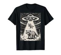 Divertente Procione Astronauta nello Spazio Avventura Maglietta