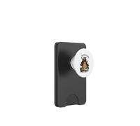 Divertente procione cucito che cuciamo all'alba PopSockets PopWallet per MagSafe