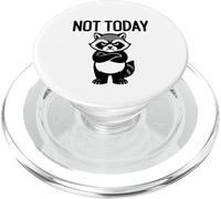 Divertente procione non oggi Sarcastico Lazy Trash Panda Meme PopSockets PopGrip per MagSafe