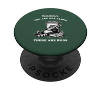 Divertente procione non sei solo ci sono insetti vintage PopSockets PopGrip Adesivo