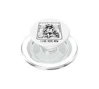 Divertente procione pallavolo Vivo qui adesso PopSockets PopGrip per MagSafe