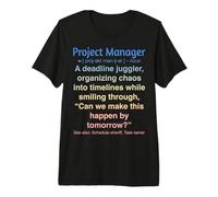 Divertente Project Manager Maglietta Premium