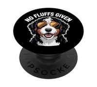 Divertente proprietario del cane Bernedoodle senza lanugine dato il gioco di parole Berner PopSockets PopGrip Adesivo