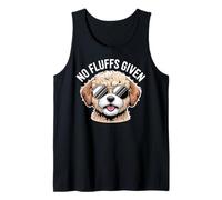Divertente proprietario del cane Maltipoo senza lanugine dato gioco di parole Canotta