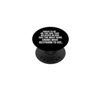 Divertente proverbio che crede che Dio abbia più armi PopSockets PopGrip Adesivo