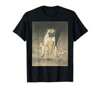 Divertente Pug Bere caffè Freddo Maledetto Meme Bootleg Cane Maglietta