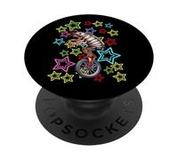 Divertente pulci Artisti delle pulci Bambini Ragazze Ragazze Ragazzi Circo Bambino PopSockets PopGrip Adesivo
