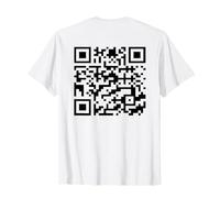 Divertente QR Presidente Trump Dance Code (sul retro) Maglietta