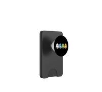 Divertente quattro uccelli seduti ramo dicendo sarcastico PopSockets PopWallet per MagSafe