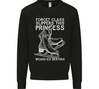 Divertente Questa Principessa Indossa Pattini Da Ghiaccio Felpa Per Bambini