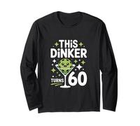 Divertente Questo Dinker Gira 60 Dicendo Pickleball Maglia a Manica