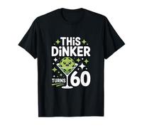 Divertente Questo Dinker Gira 60 Dicendo Pickleball Maglietta