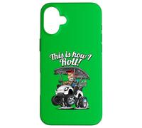 Divertente questo è come faccio rotolare Golf Cart Golf Car Cartoon Custodia per iPhone 16 Plus
