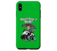 Divertente questo è come faccio rotolare Golf Cart Golf Car Cartoon Custodia per iPhone XS Max