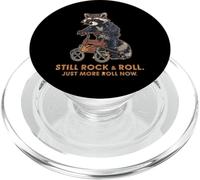 Divertente Raccoon Walker Rock and Roll pensionamento PopSockets PopGrip per MagSafe