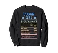 Divertente Ragazza Cubana Donne orgogliose con Radici cubane Felpa