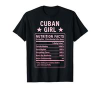 Divertente Ragazza Cubana Donne orgogliose con Radici cubane Maglietta