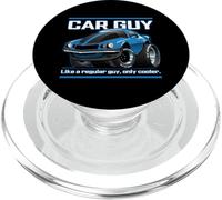 Divertente Ragazzo Auto Come Un Ragazzo Normale Solo Più Fresco Auto Cartoon PopSockets PopGrip per MagSafe