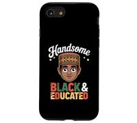 Divertente Ragazzo Nero Che Dice Bello Intelligente Educato Donne Uomini Custodia per iPhone SE (2020) / 7/8