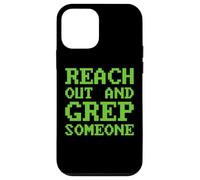 Divertente raggiungere e Grep Someone Linux Admin Coding Custodia per iPhone 12 mini