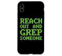 Divertente raggiungere e Grep Someone Linux Admin Coding Custodia per iPhone XS Max