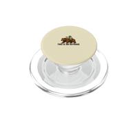 Divertente rana che cavalca l'orso questo è un meme indignazione PopSockets PopGrip per MagSafe