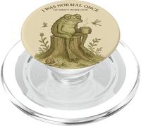 Divertente Rana Citazione Umorismo Cottagecore I Was Normal Once PopSockets PopGrip per MagSafe
