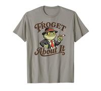 Divertente rana gangster con sigaro - Mobster Frog Pun Design Maglietta