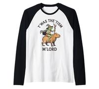 Divertente Rana Mago Era Il 'Tism M'Lord Capybara Humor Maglia con Maniche Raglan
