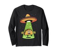 Divertente rapimento di Taco da Parte di UFO Sombrero, Love Maglia a Manica