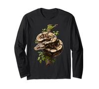 Divertente re-fitone Amante Serpenti rettili Pitone Python Maglia a Manica