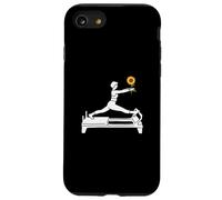Divertente Reformer Pilates con girasole pensionamento amore hippie Custodia per iPhone SE (2020) / 7/8