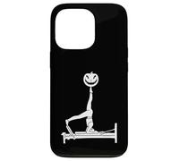 Divertente Reformer Pilates con zucca Halloween Custodia per iPhone 13 Pro