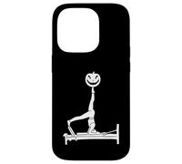 Divertente Reformer Pilates con zucca Halloween Custodia per iPhone 14 Pro