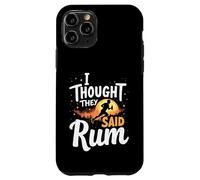 Divertente regalo con citazione in corsa/jogging "I Thought They Said Custodia per iPhone 11 Pro