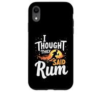 Divertente regalo con citazione in corsa/jogging "I Thought They Said Custodia per iPhone XR