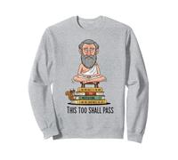 Divertente Regalo con Citazione stoica filosofia Design per Uomini, Donne e Bambini Felpa