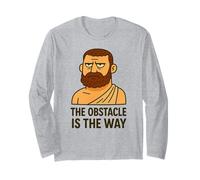 Divertente Regalo con Citazione stoica filosofia Design per Uomini, Donne e Bambini Maglia a Manica