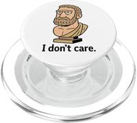 Divertente regalo con citazione stoica filosofia design per uomini, donne e bambini PopSockets PopGrip per MagSafe