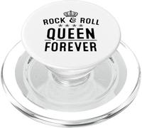 Divertente regalo da concerto Rock N Roll Queen per donne e ragazze PopSockets PopGrip per MagSafe