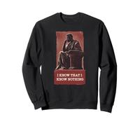 Divertente regalo di filosofia - citazione greca per filosofi Felpa