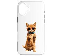 Divertente regalo Pawsome You Only Live Once, Unless You're a Cat Custodia per iPhone 16 Plus