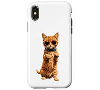 Divertente regalo Pawsome You Only Live Once, Unless You're a Cat Custodia per iPhone X/XS